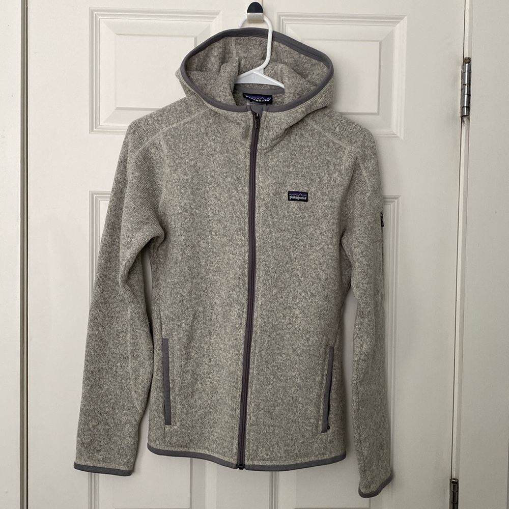 Patagonia full zip hooded better sweater